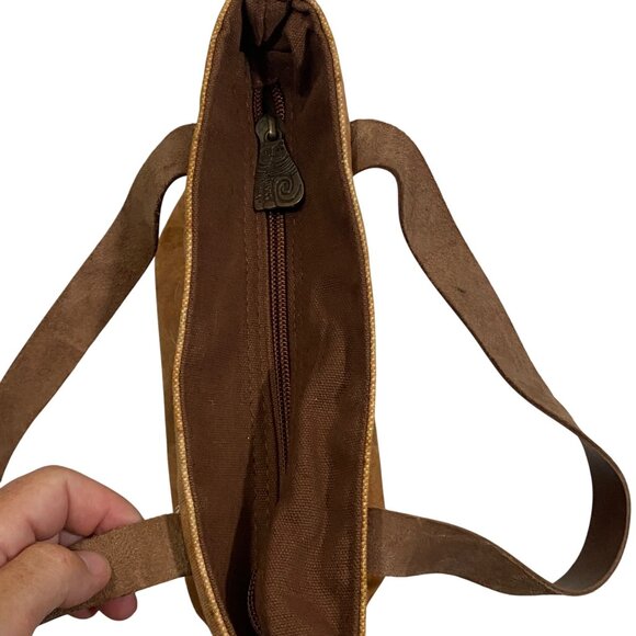 Laurel Burch Canvas small Tote Bag With Cat Design artsy artist - Picture 7 of 11